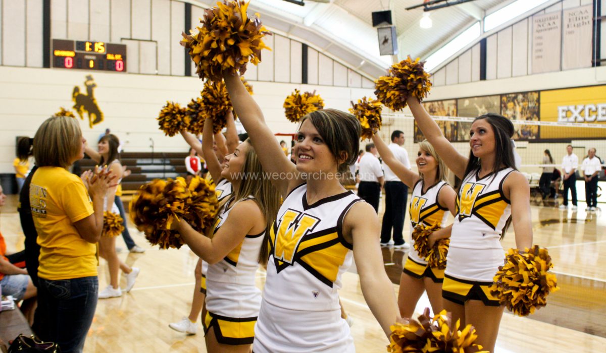 Wyoming Spirit Squad Volleyball Fall 2011