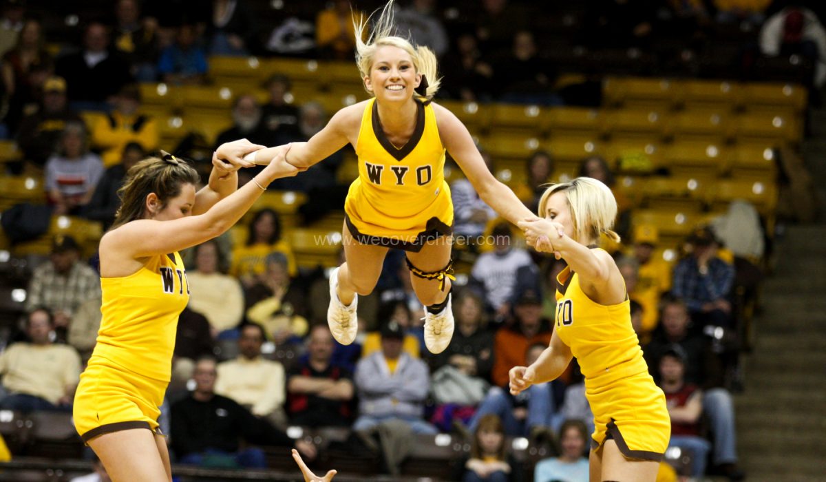 Wyoming Spirit Squad Basketball March 2011