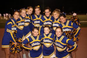 Lincoln (Nebraska) Lutheran High School Cheerleaders 09/26/2008