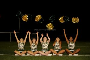 Pius X Nebraska High School Varsity Cheerleaders 09/19/2014